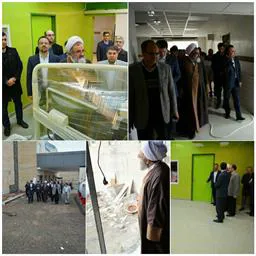 بازدید مسئولین شهر از پروژه های در حال تکمیل بیمارستان 