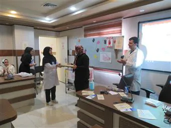بیمارستان امیرالمومنین(ع) کمپین " دستان پاک: ناجی زندگی" برگزار کرد