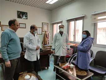 تودیع خانم رقیه امیرپور،بهیار محترم اتاق عمل  پس از 30سال خدمت خالصانه در بیمارستان امیرالمومنین (ع)