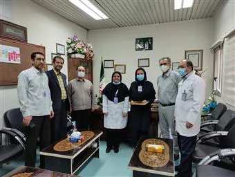 تبریک و دیدار به مناسبت روز جهانی بهداشت حرفه ای