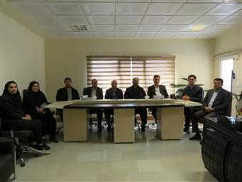 دیدار و  عرض تبریک سرپرستی به همراه مدیریت و مسئولین واحدها با سرپرستی جدید معاونت توسعه مدیریت،منابع و برنامه ریزی