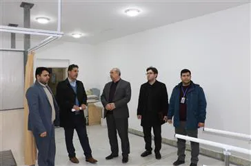بازدید از اقدامات عمرانی بیمارستان امیرالمومنین (ع)