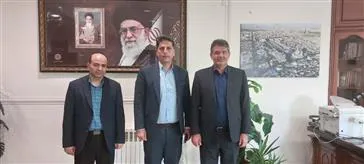 دیدار مدیریت بیمارستان با شهردارمراغه 