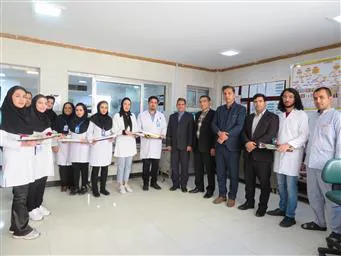 تبریک و دیدار به مناسبت روزعلوم آزمایشگاهی