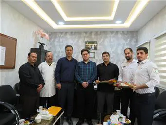 تبریک و دیدار به مناسبت روز حراست