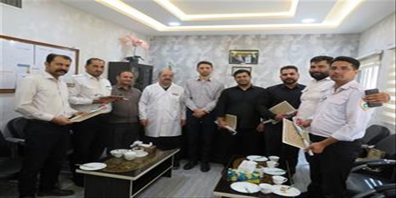 گرامیداشت روز حراست در مرکز آموزشی درمانی امیرالمومنین علی (ع ) مراغه