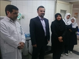 بازدید معاونت درمان دانشکده از بخش های بیمارستان امیرالمومنین علی (ع)